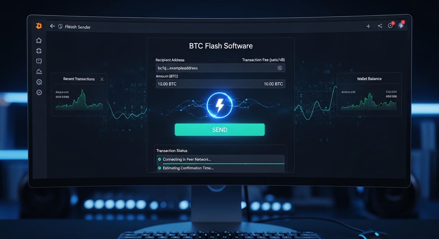 flash btc software